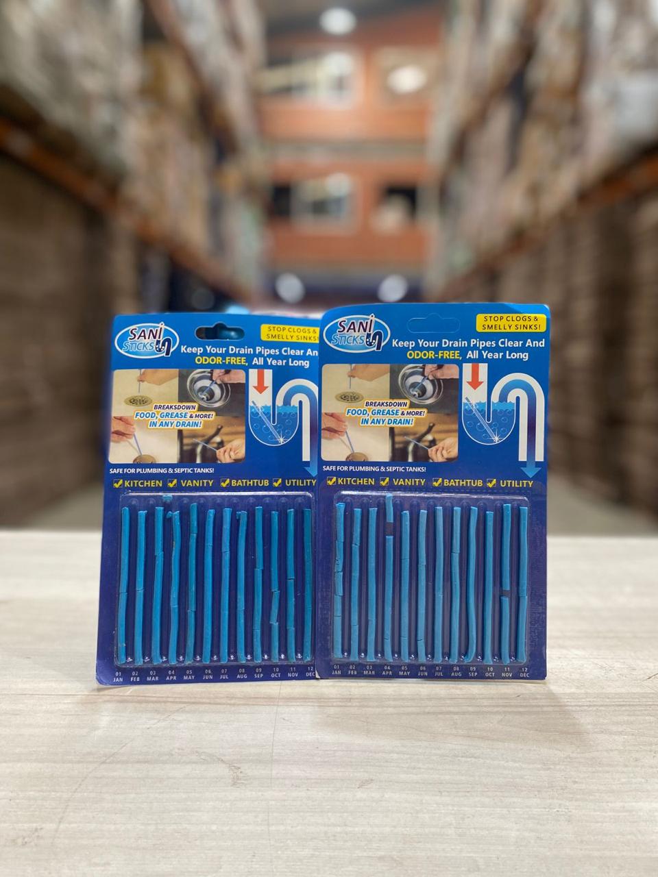 LIMPIADOR DE DESAGUES X2